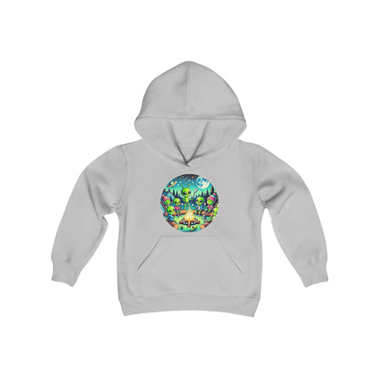 Youth Heavy Blend Hoodie - Family Camping