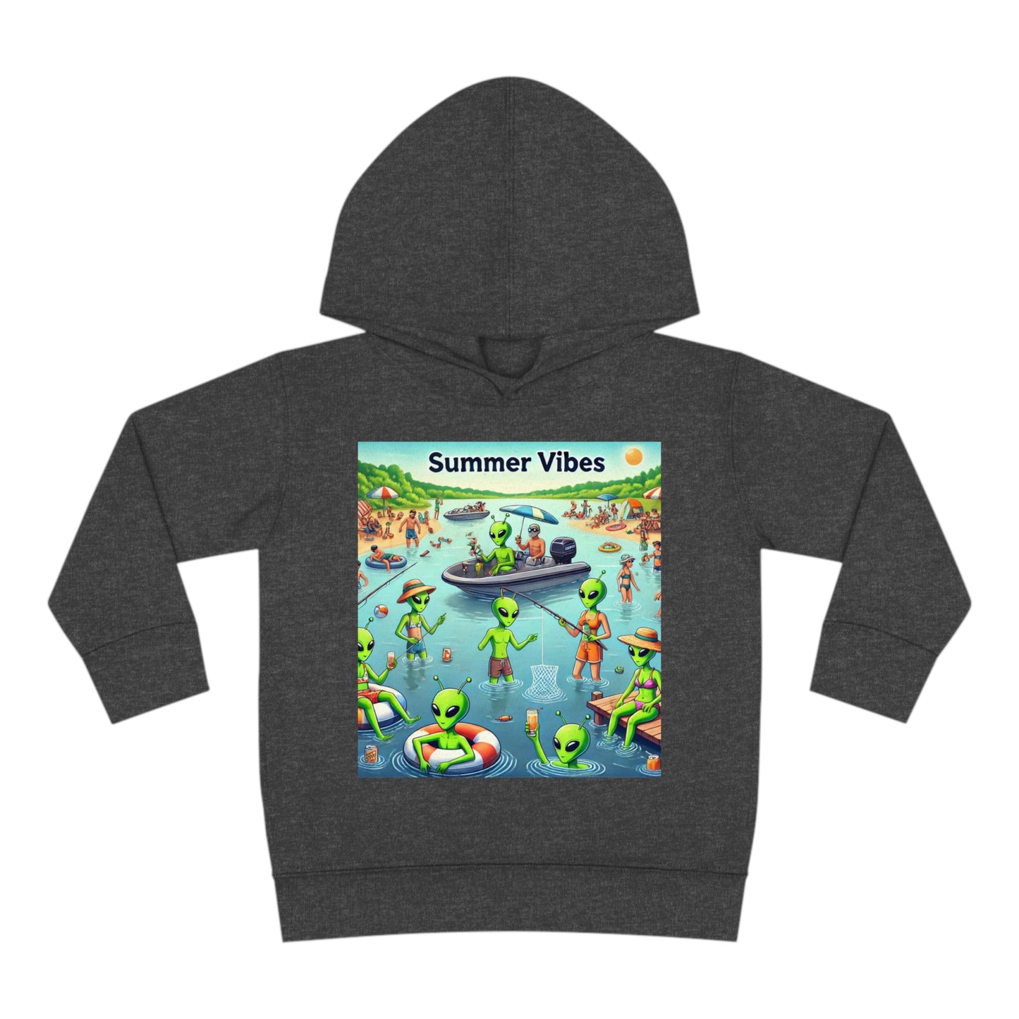 Toddler Fleece Hoodie - Summer Vibes