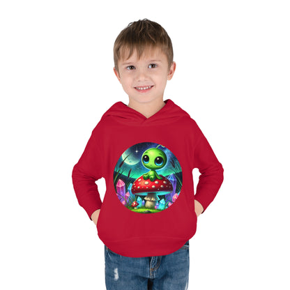 Toddler Fleece Hoodie - Alien Aura