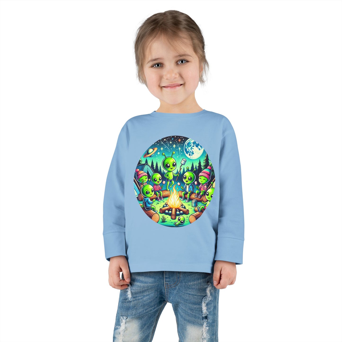 Toddler Long Sleeve - Family Camping