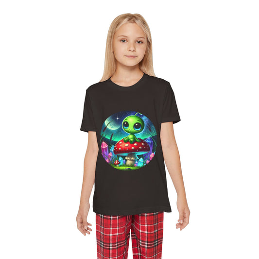 Youth Short Sleeve Pajama Set - Alien Aura