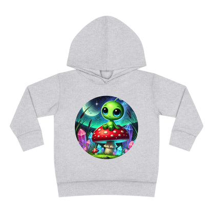 Toddler Fleece Hoodie - Alien Aura