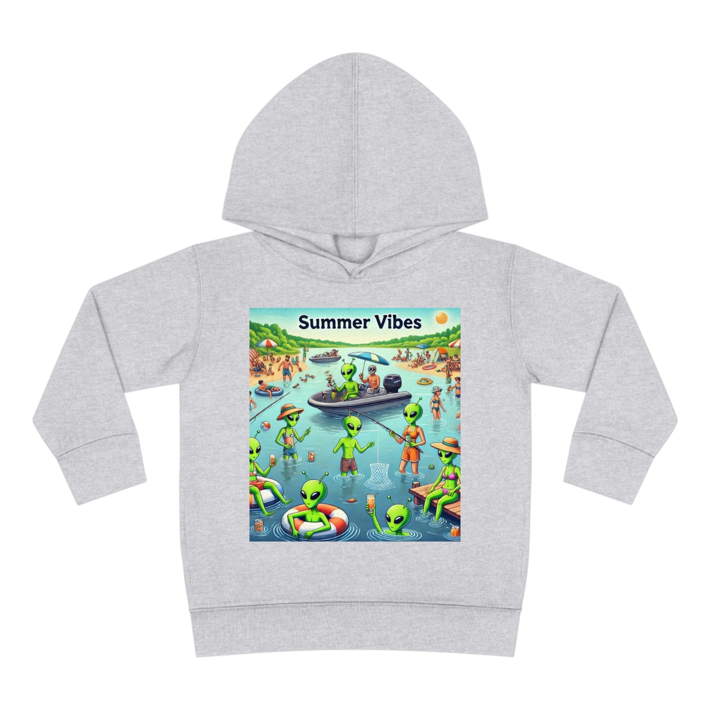 Toddler Fleece Hoodie - Summer Vibes