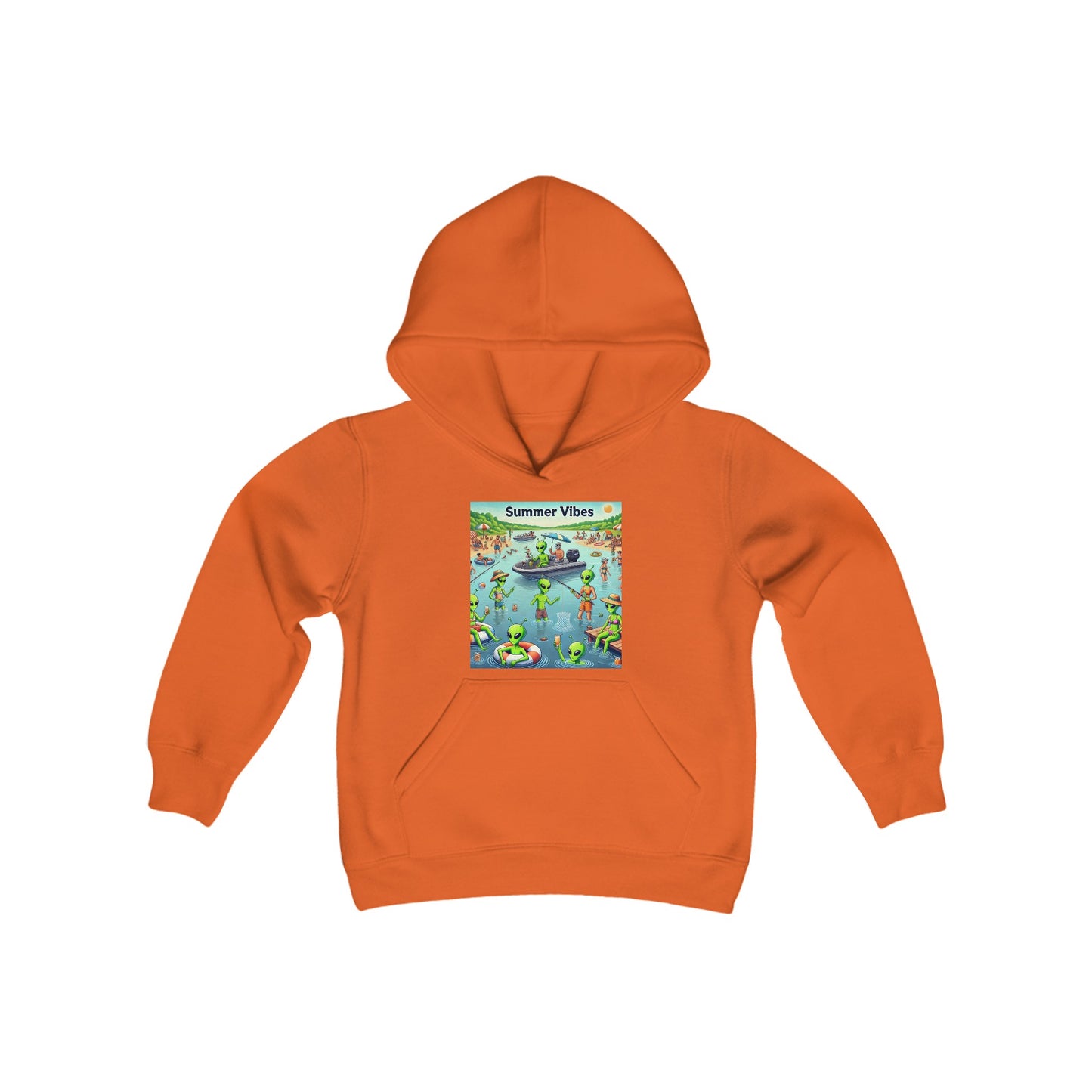 Youth Heavy Blend Hoodie - Summer Vibes