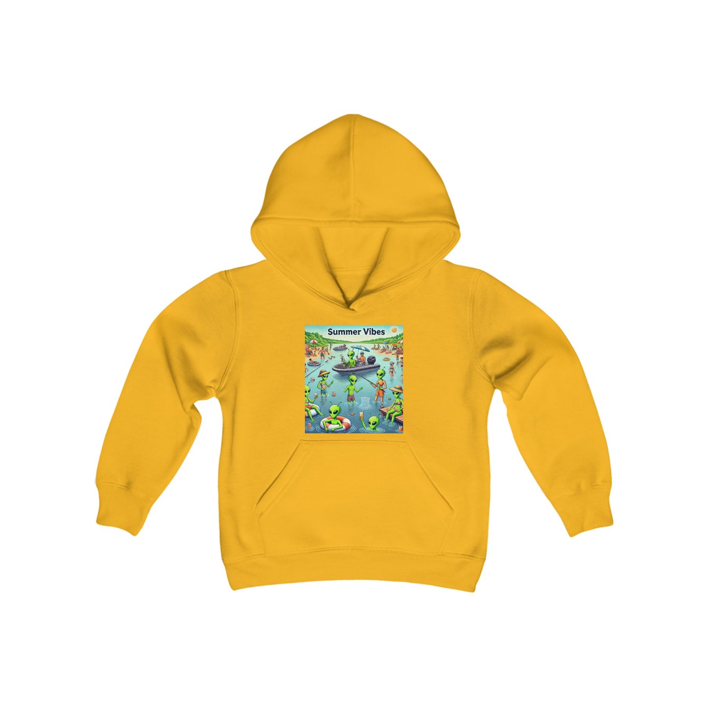 Youth Heavy Blend Hoodie - Summer Vibes