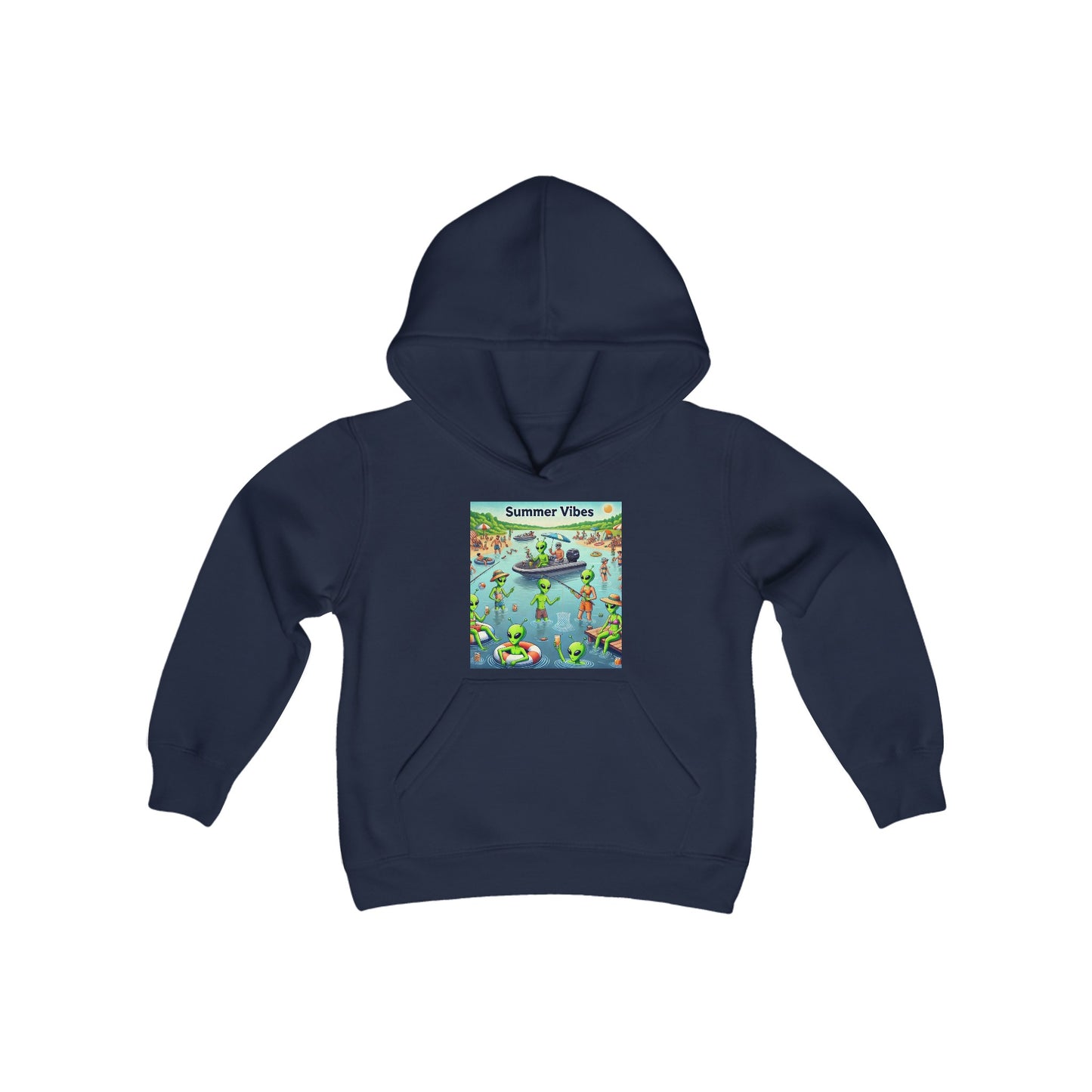 Youth Heavy Blend Hoodie - Summer Vibes