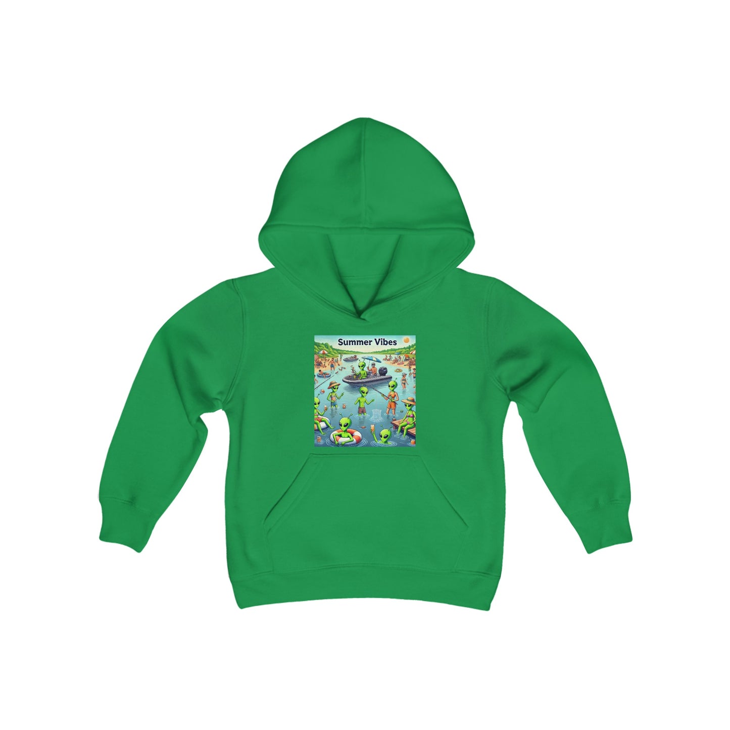 Youth Heavy Blend Hoodie - Summer Vibes