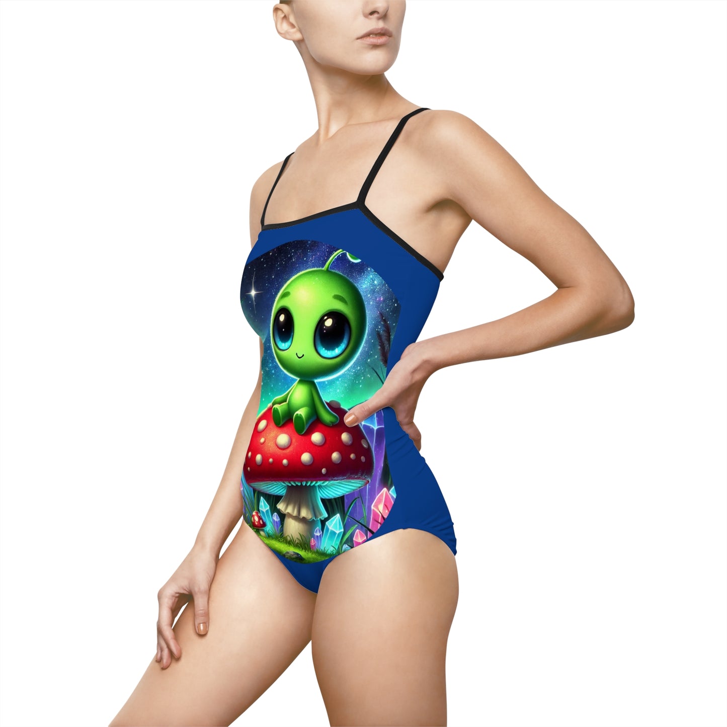 Women's One-piece Swimsuit - Alien Aura