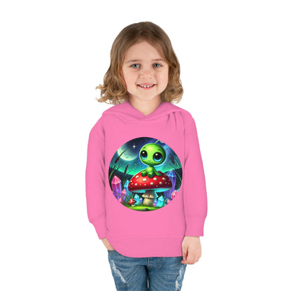 Toddler Fleece Hoodie - Alien Aura