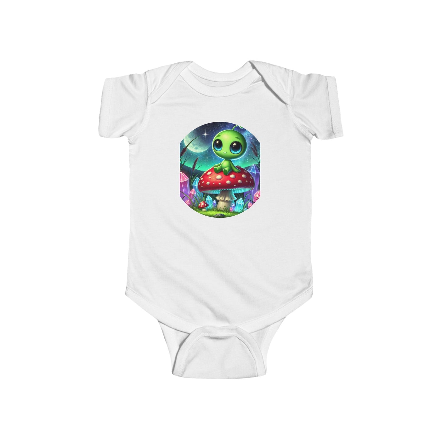 Infant Fine Jersey Bodysuit - Alien Aura