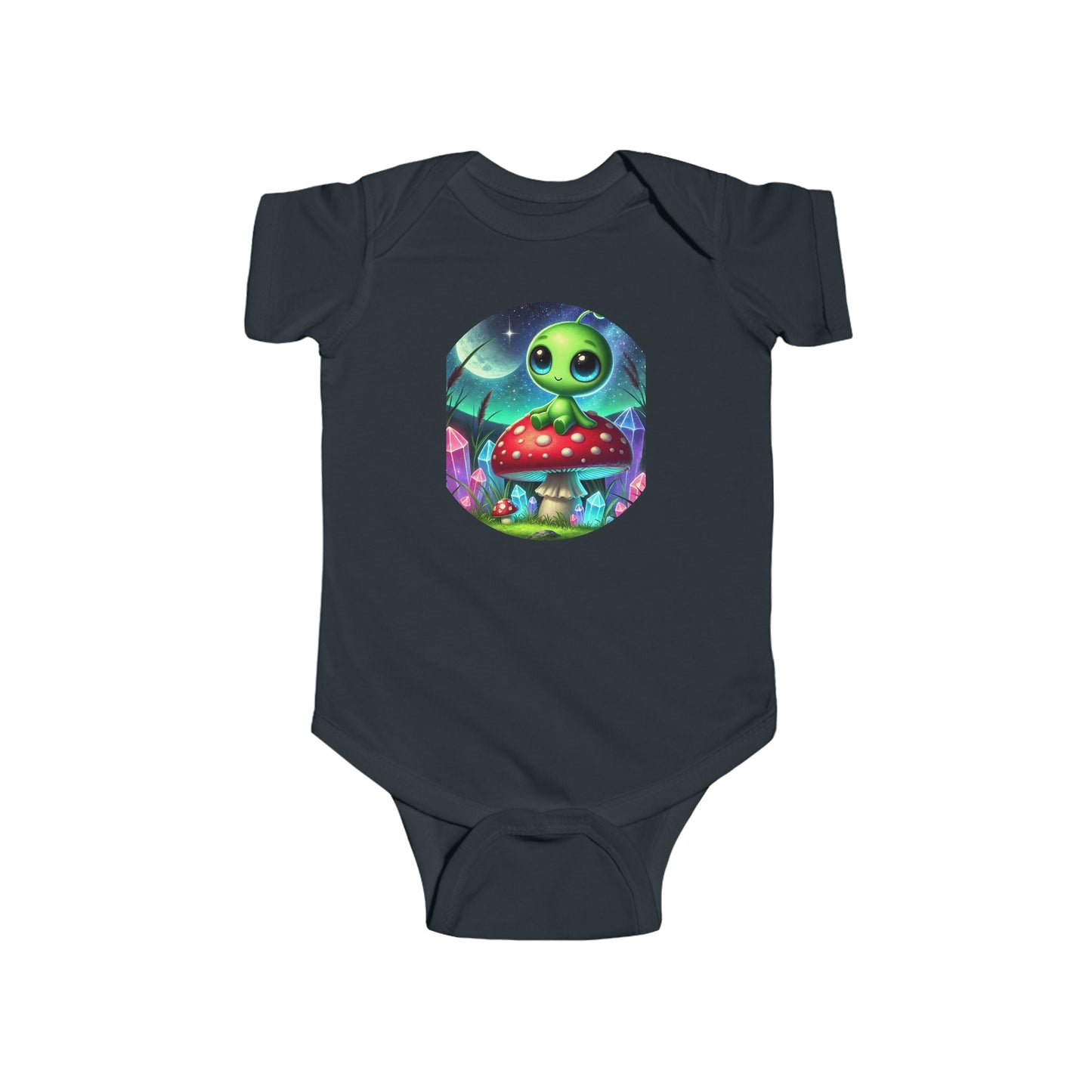 Infant Fine Jersey Bodysuit - Alien Aura