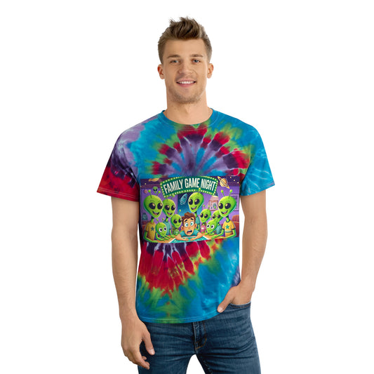 Spiral Tie-Dye Tee - Game Night