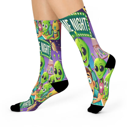 Cushioned Crew Socks - Game Night