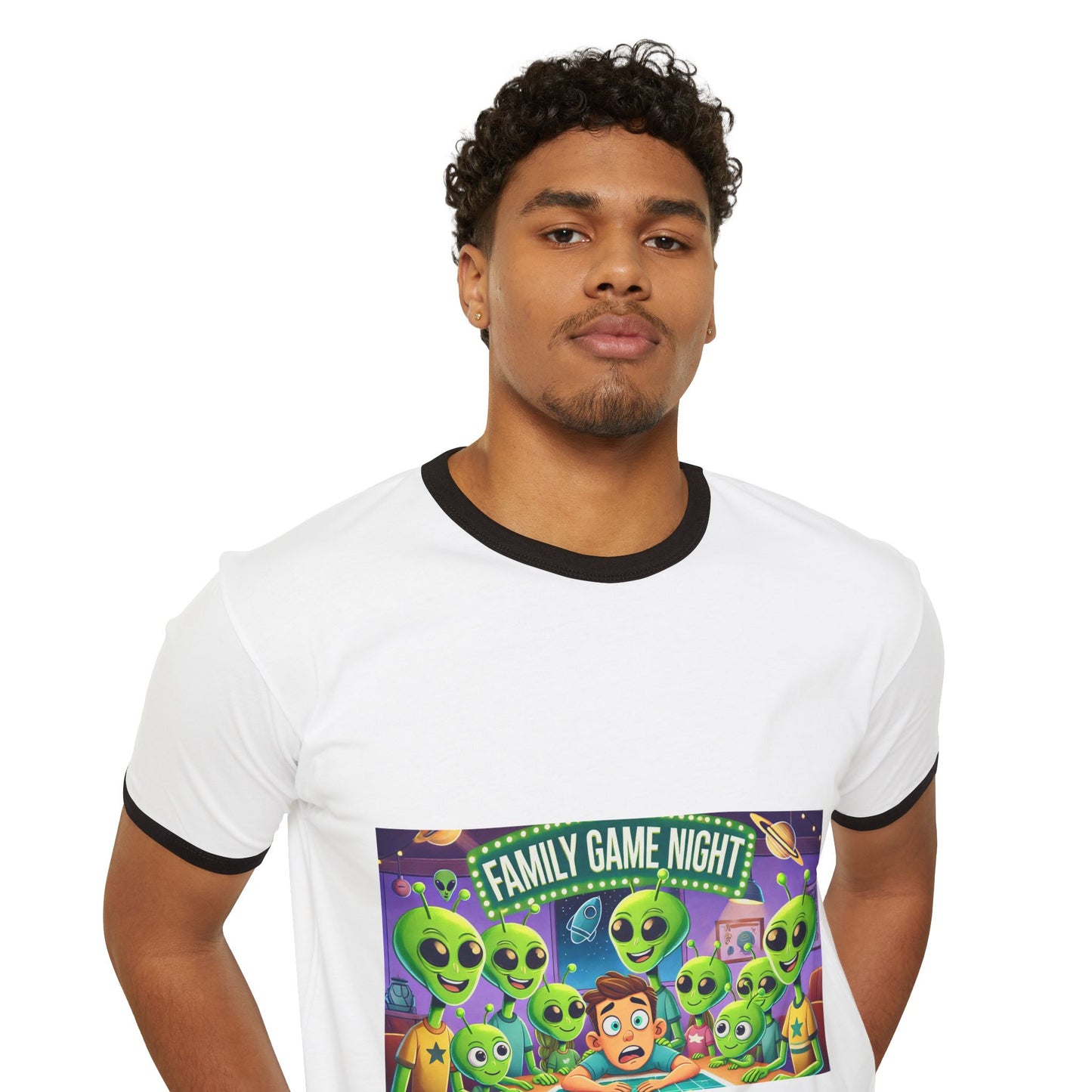 Unisex Ringer Tee - Game Night