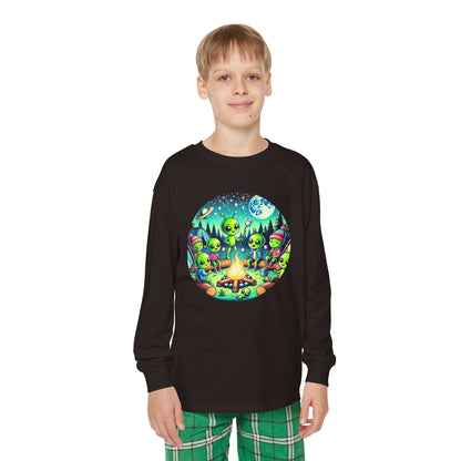 Youth Long Sleeve Pajama Set - Family Camping