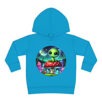 Toddler Fleece Hoodie - Alien Aura