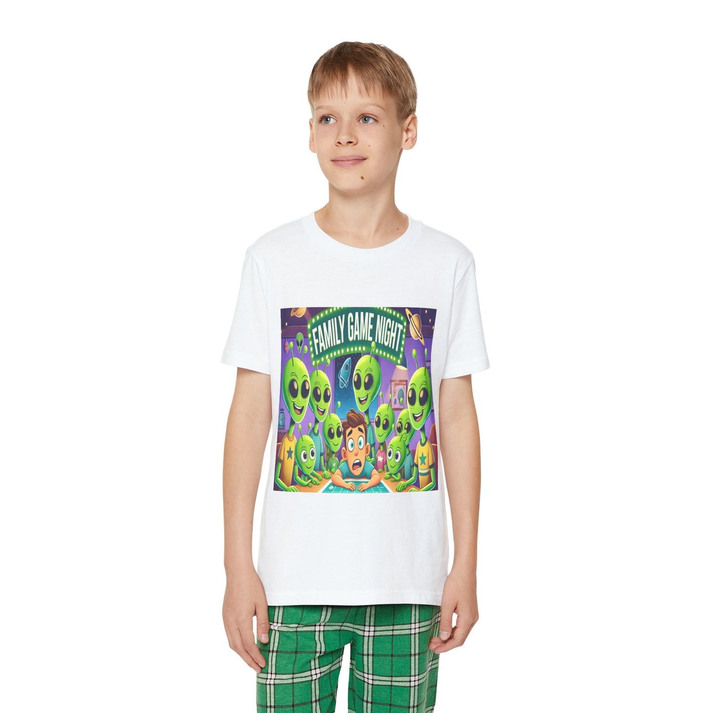 Youth Short Sleeve Pajama Set - Game Night