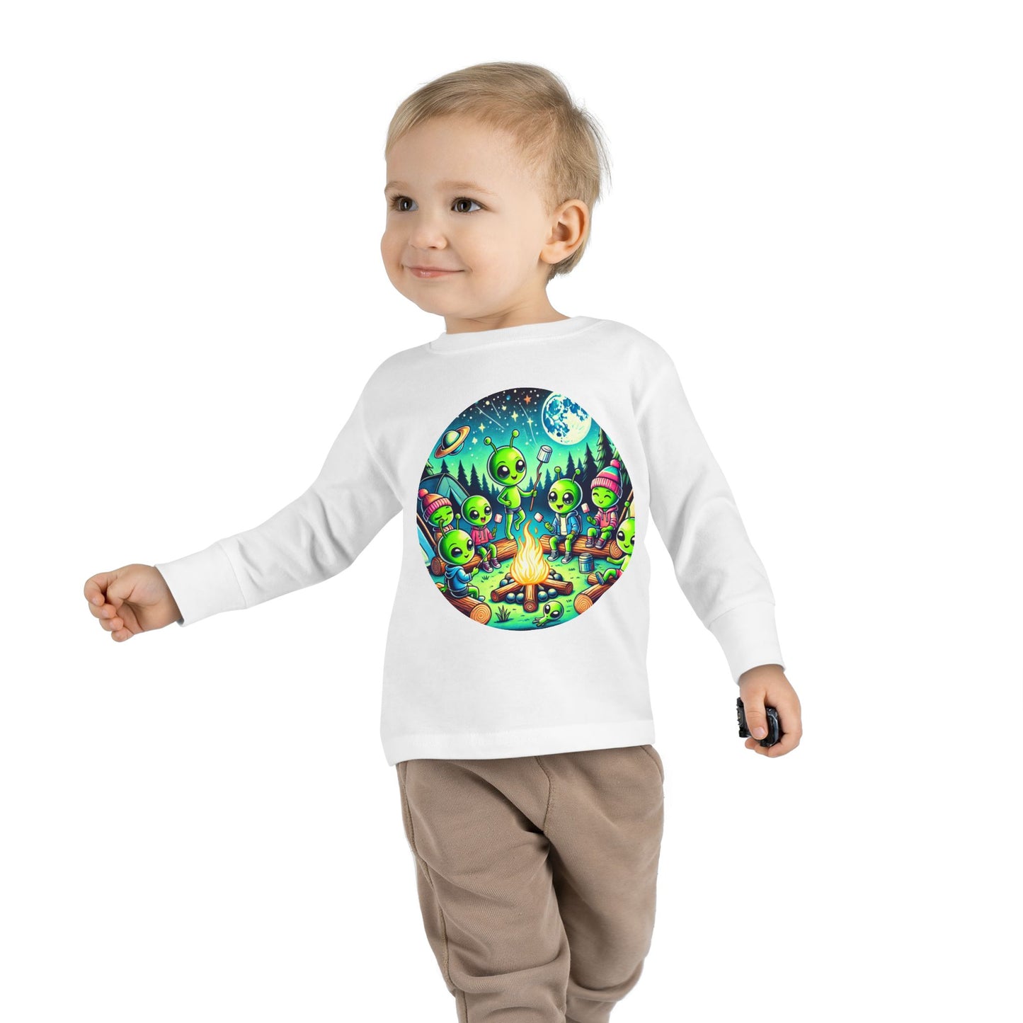 Toddler Long Sleeve - Family Camping