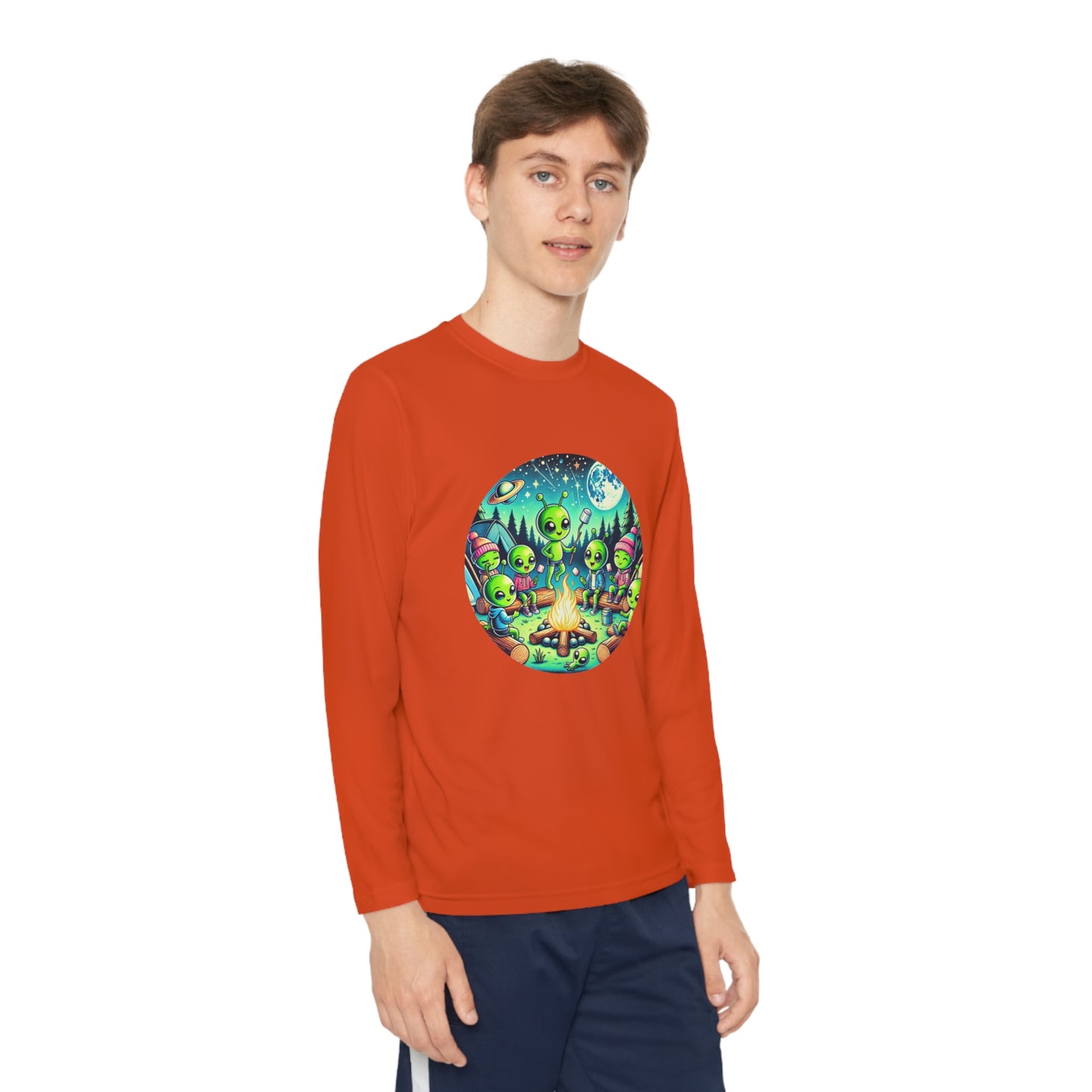 Youth Long Sleeve - Family Camping