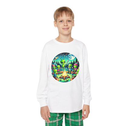 Youth Long Sleeve Pajama Set - Family Camping