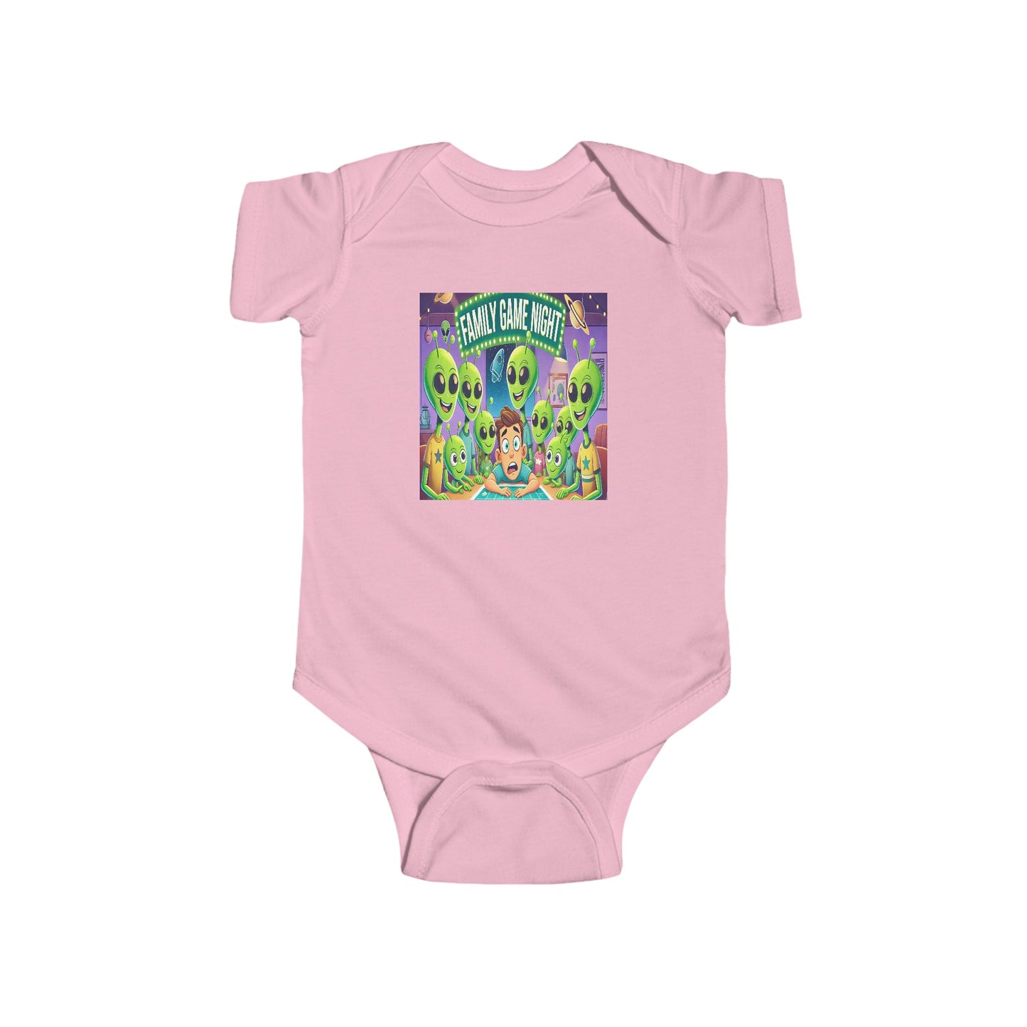 Infant Fine Jersey Bodysuit - Game Night