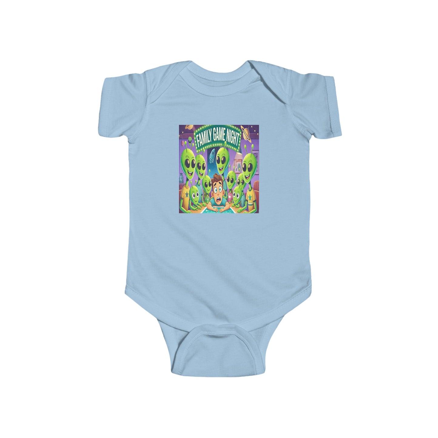 Infant Fine Jersey Bodysuit - Game Night