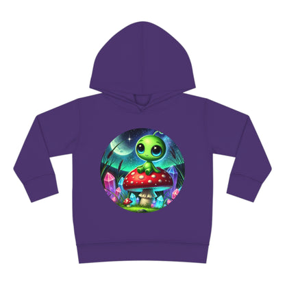 Toddler Fleece Hoodie - Alien Aura