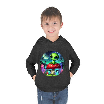 Toddler Fleece Hoodie - Alien Aura