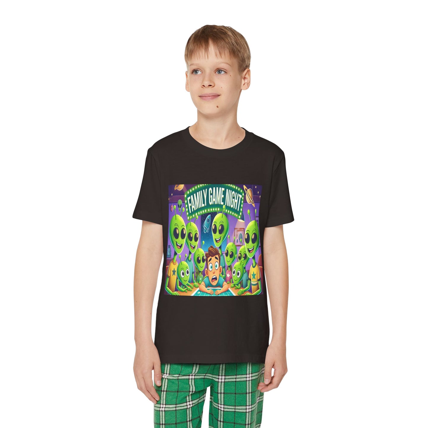 Youth Short Sleeve Pajama Set - Game Night