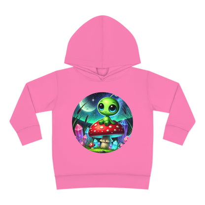 Toddler Fleece Hoodie - Alien Aura