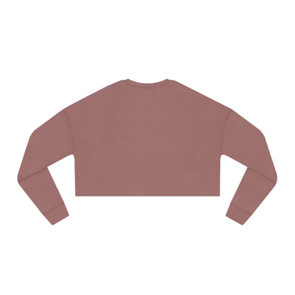 Women's Cropped Sweatshirt - Family Camping