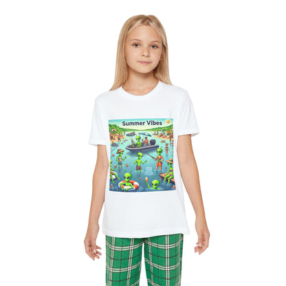 Youth Short Sleeve Pajama Set - Summer Vibes