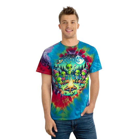 Spiral Tie-Dye Tee - Family Camping