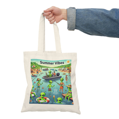 Natural Tote Bag - Summer Vibes