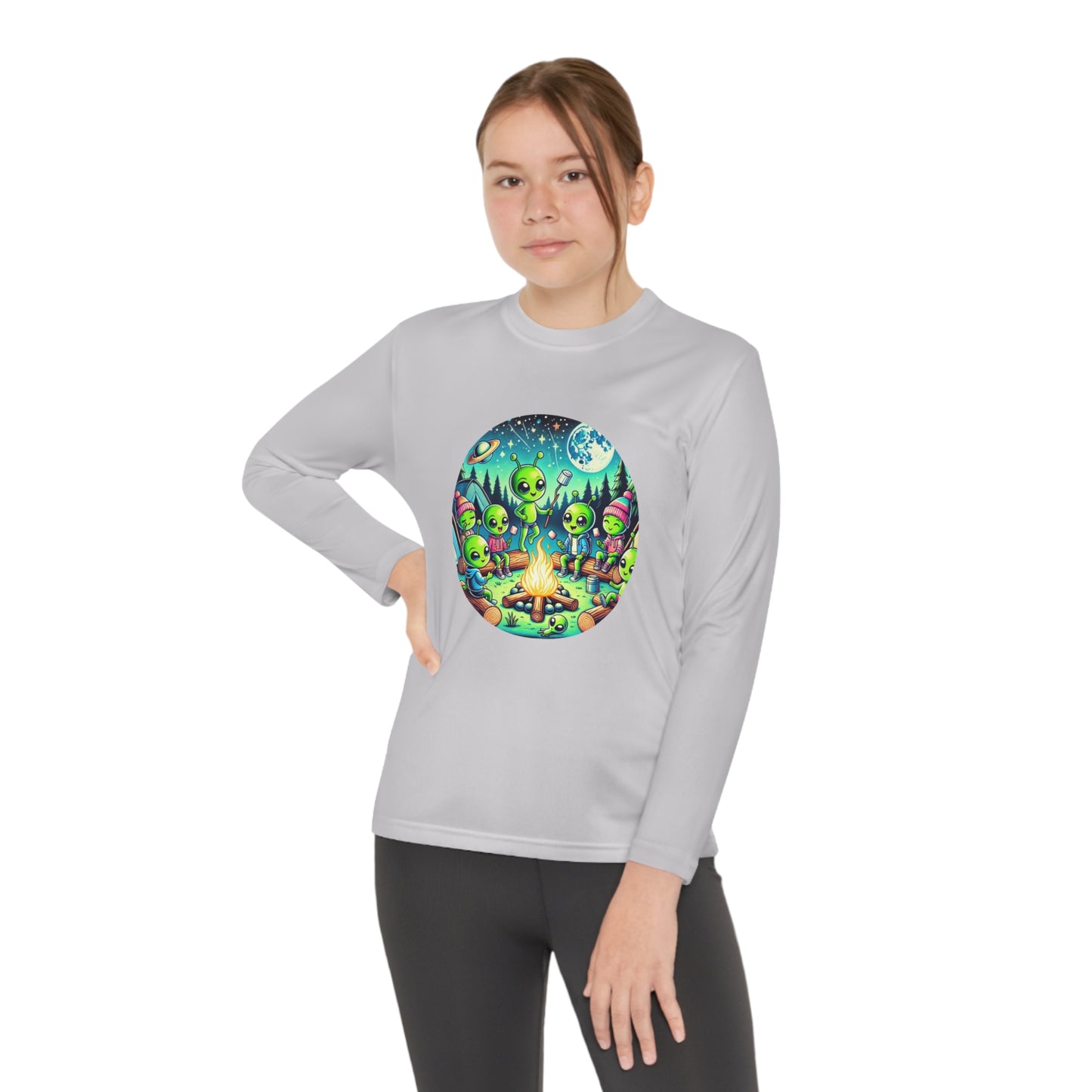 Youth Long Sleeve - Family Camping