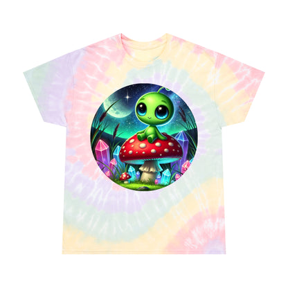 Spiral Tie-Dye Tee - Alien Aura