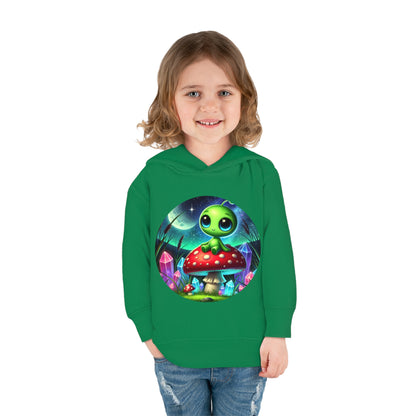 Toddler Fleece Hoodie - Alien Aura