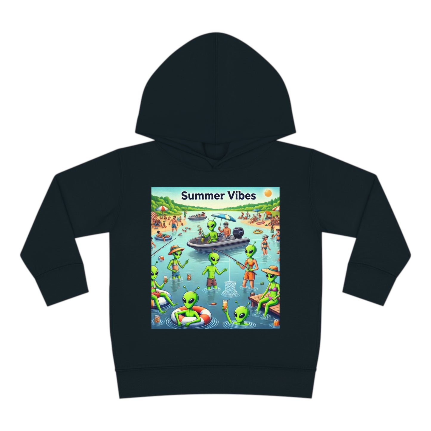 Toddler Fleece Hoodie - Summer Vibes