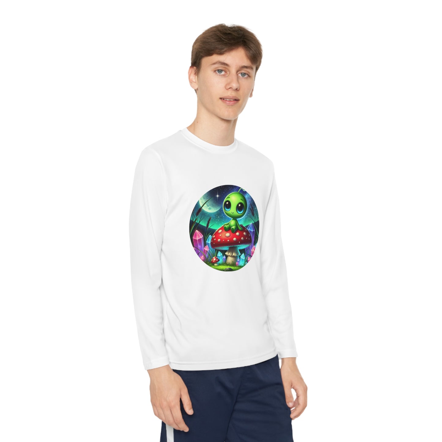 Youth Long Sleeve - Alien Aura