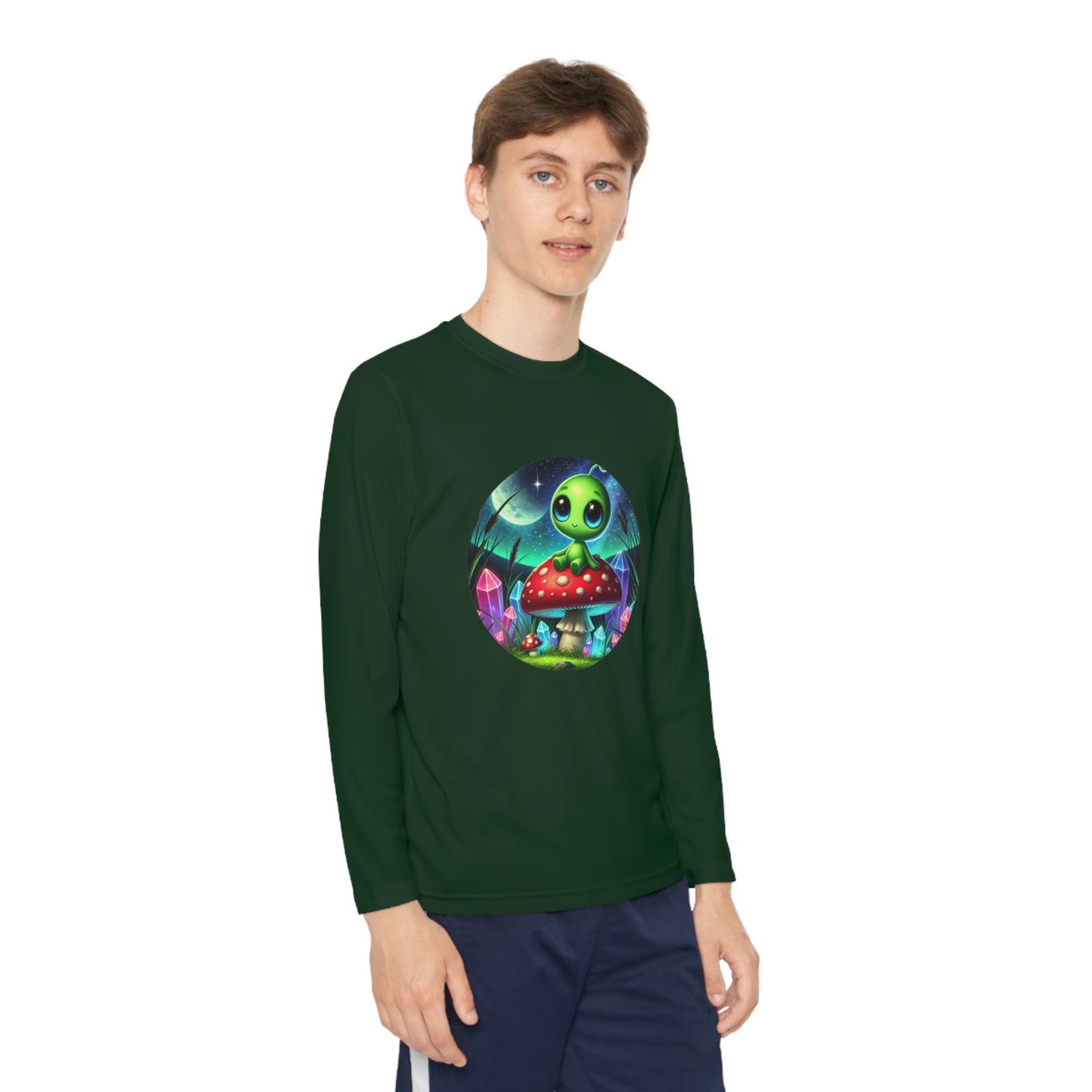 Youth Long Sleeve - Alien Aura