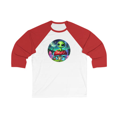 Adult Unisex Baseball Tee - Alien Aura