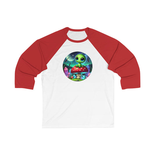 Adult Unisex Baseball Tee - Alien Aura