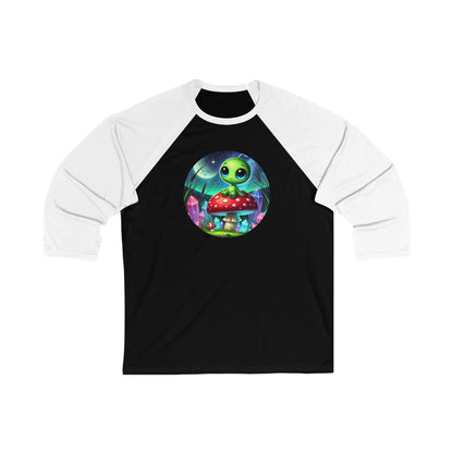 Adult Unisex Baseball Tee - Alien Aura