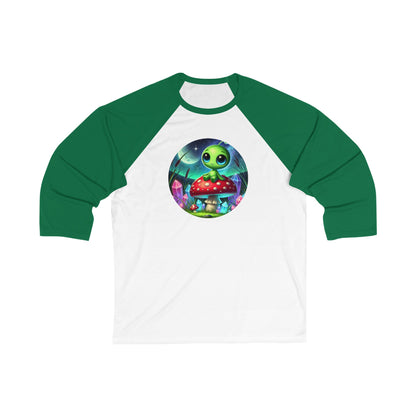 Adult Unisex Baseball Tee - Alien Aura