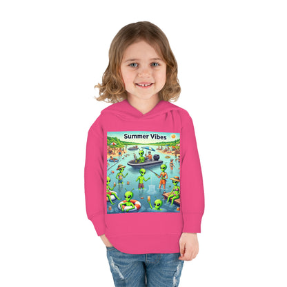 Toddler Fleece Hoodie - Summer Vibes