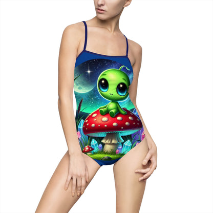 Women's One-piece Swimsuit - Alien Aura