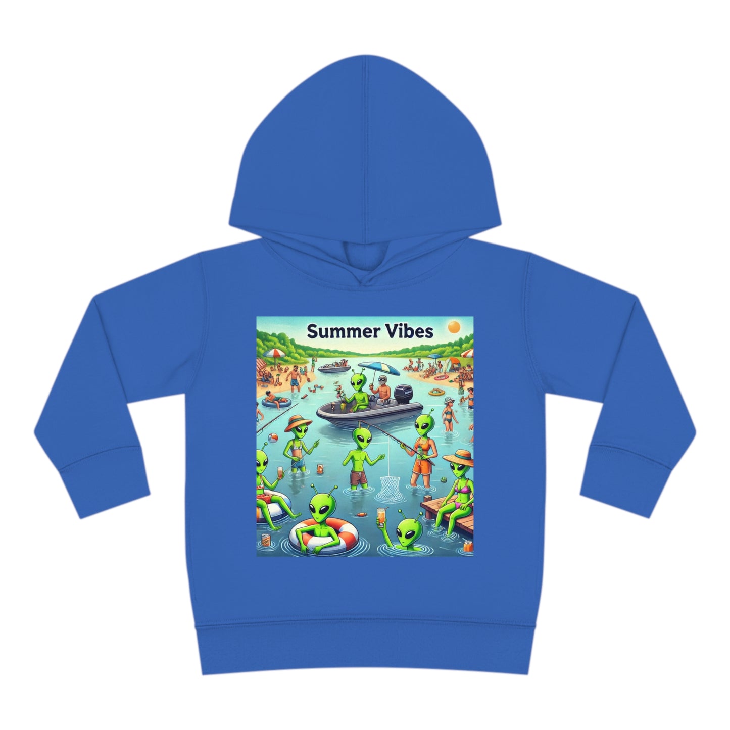 Toddler Fleece Hoodie - Summer Vibes