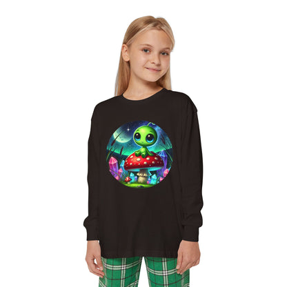 Youth Long Sleeve Pajama Set - Alien Aura