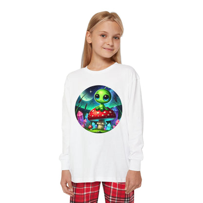 Youth Long Sleeve Pajama Set - Alien Aura