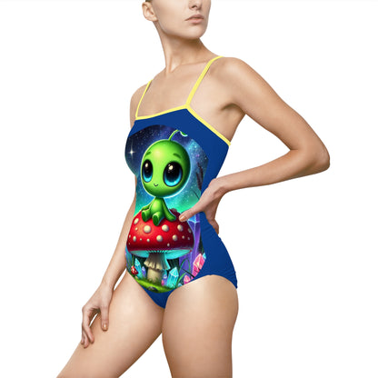 Women's One-piece Swimsuit - Alien Aura